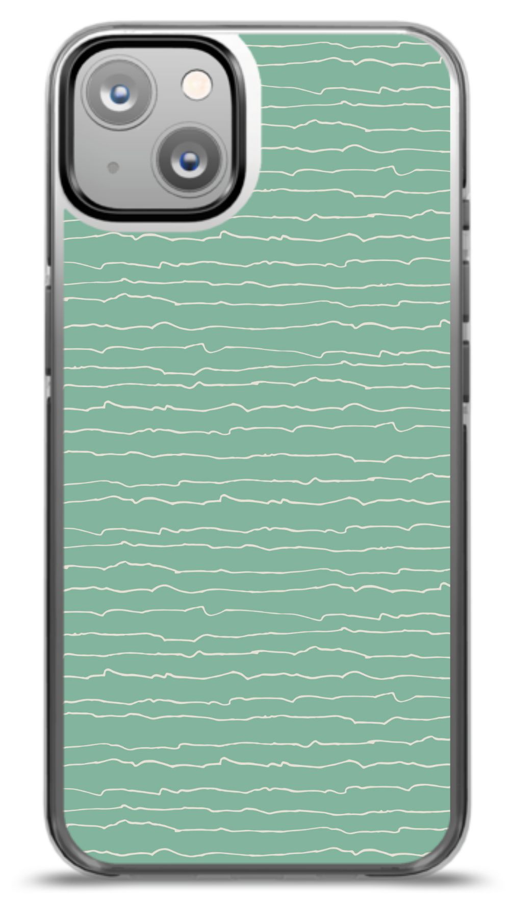 Mint Waves Phone Case