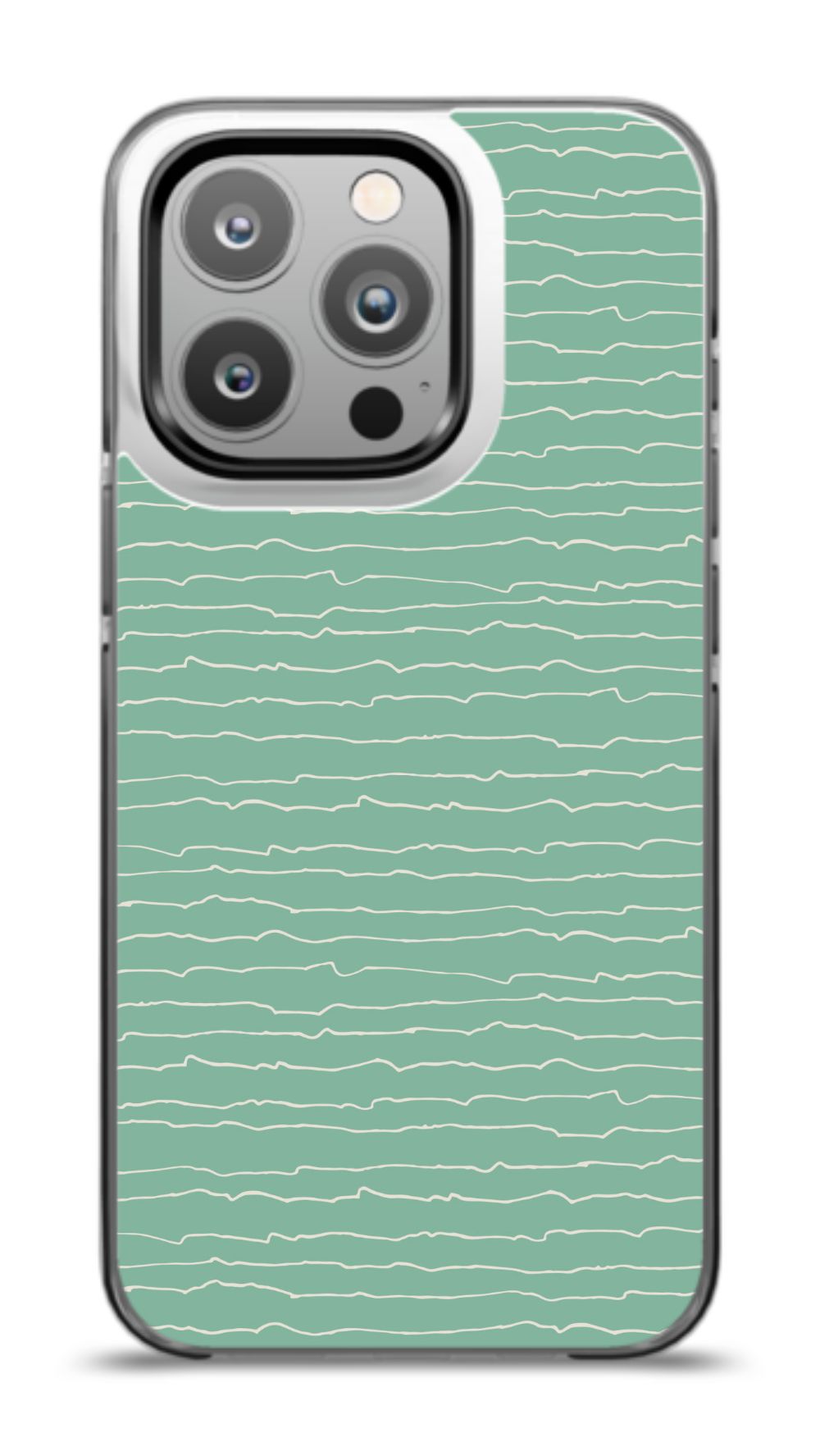 Mint Waves Phone Case