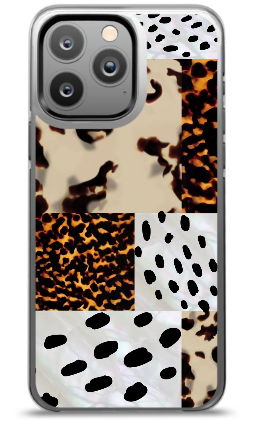 Abstract Animal Patchwork Case