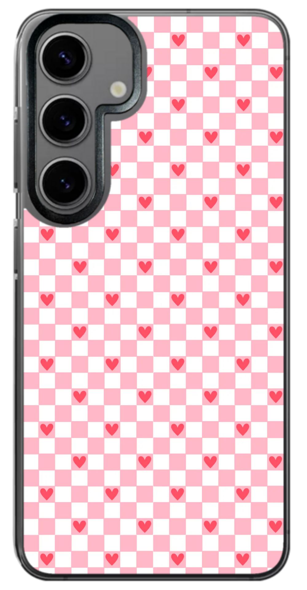 Heart Checkered Case