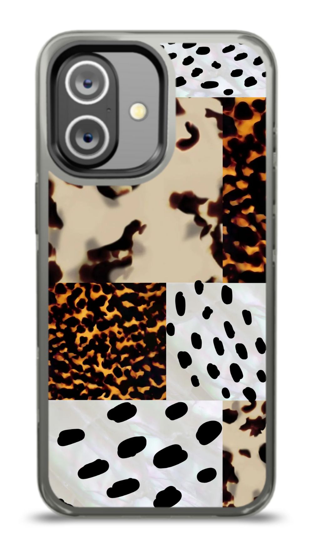 Abstract Animal Patchwork Case