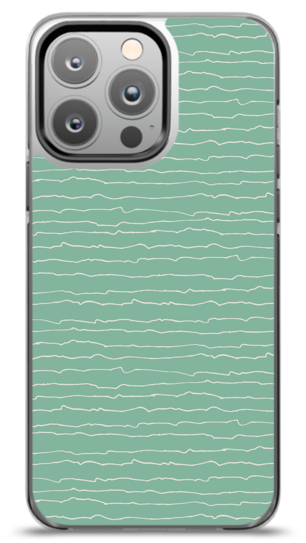 Mint Waves Phone Case