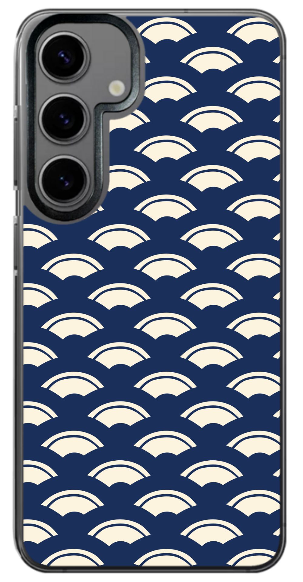 Navy Waves Phone Case