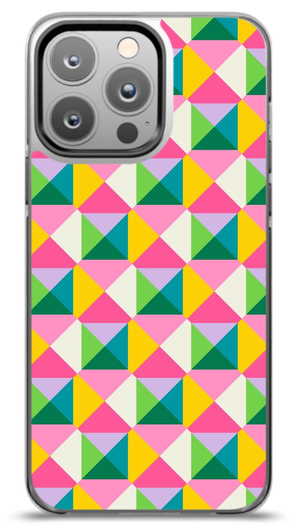 Colorful Geometric Prism Phone Case