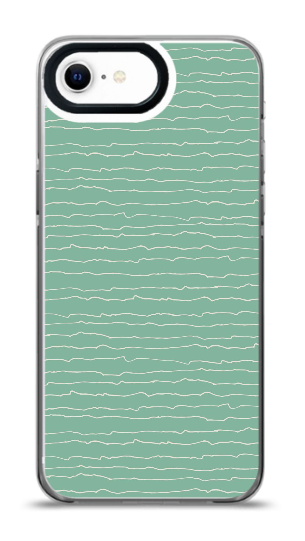 Mint Waves Phone Case