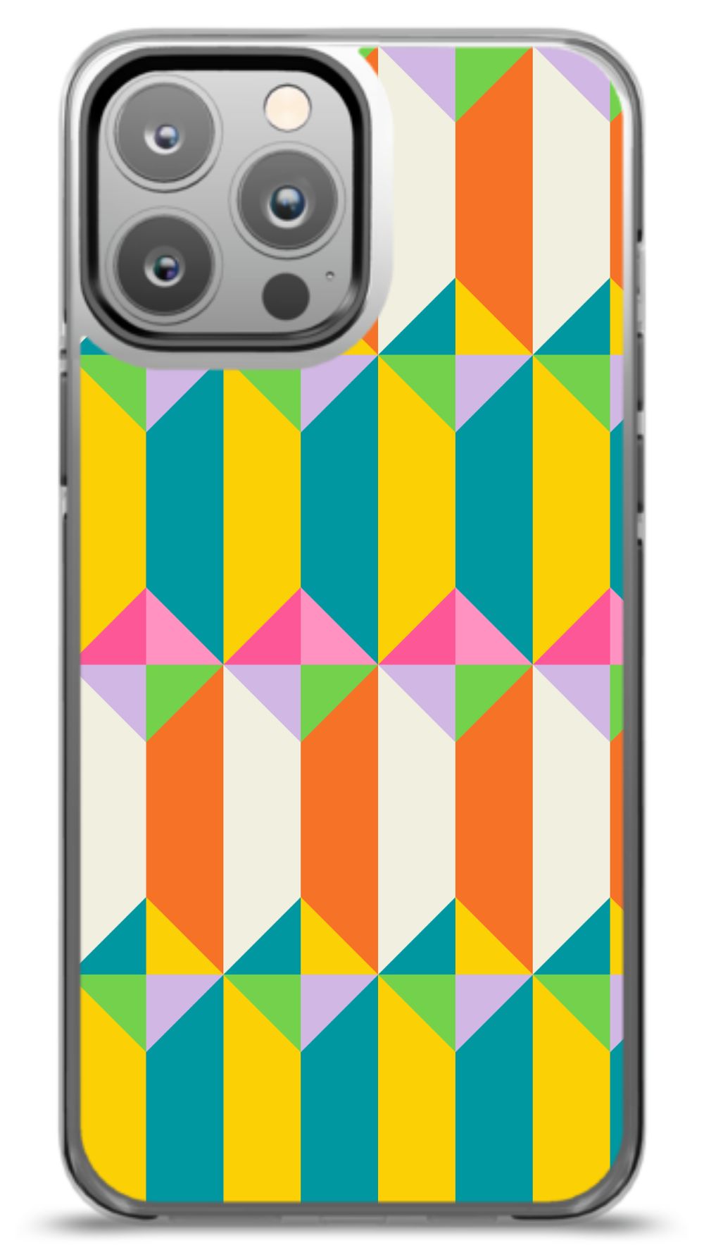 Colorful Geometric Pattern Phone Case