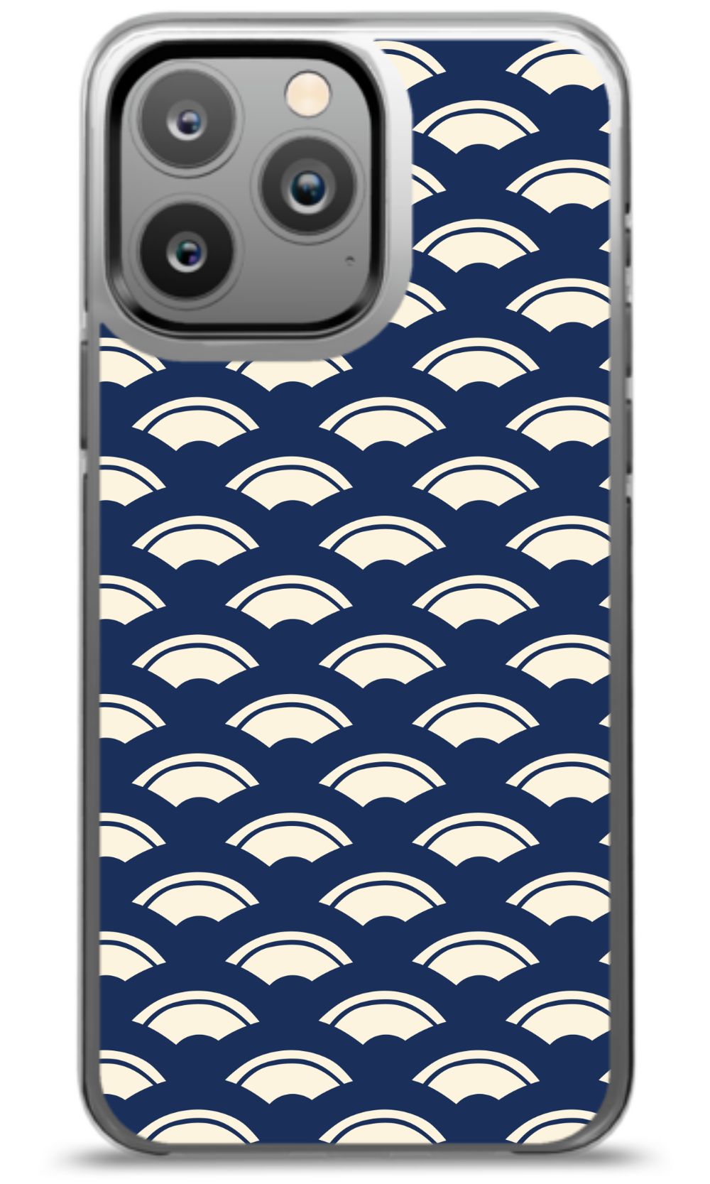 Navy Waves Phone Case