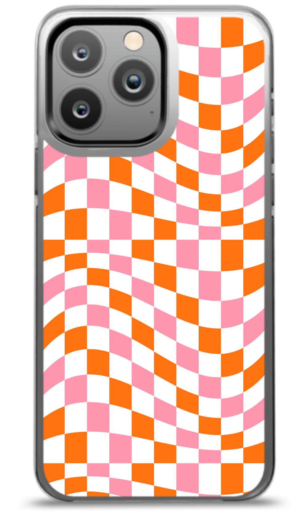 Retro Wave Checkers Case