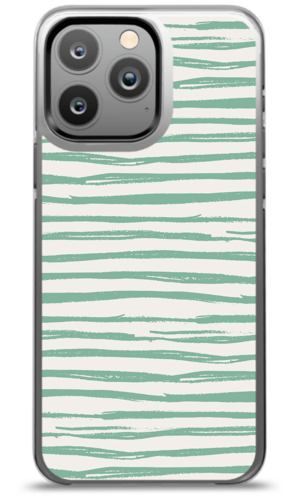 Mint Stripe Serenity Phone Case