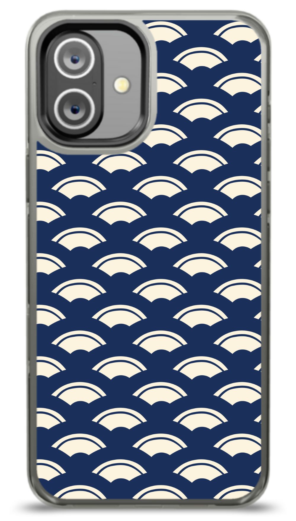 Navy Waves Phone Case