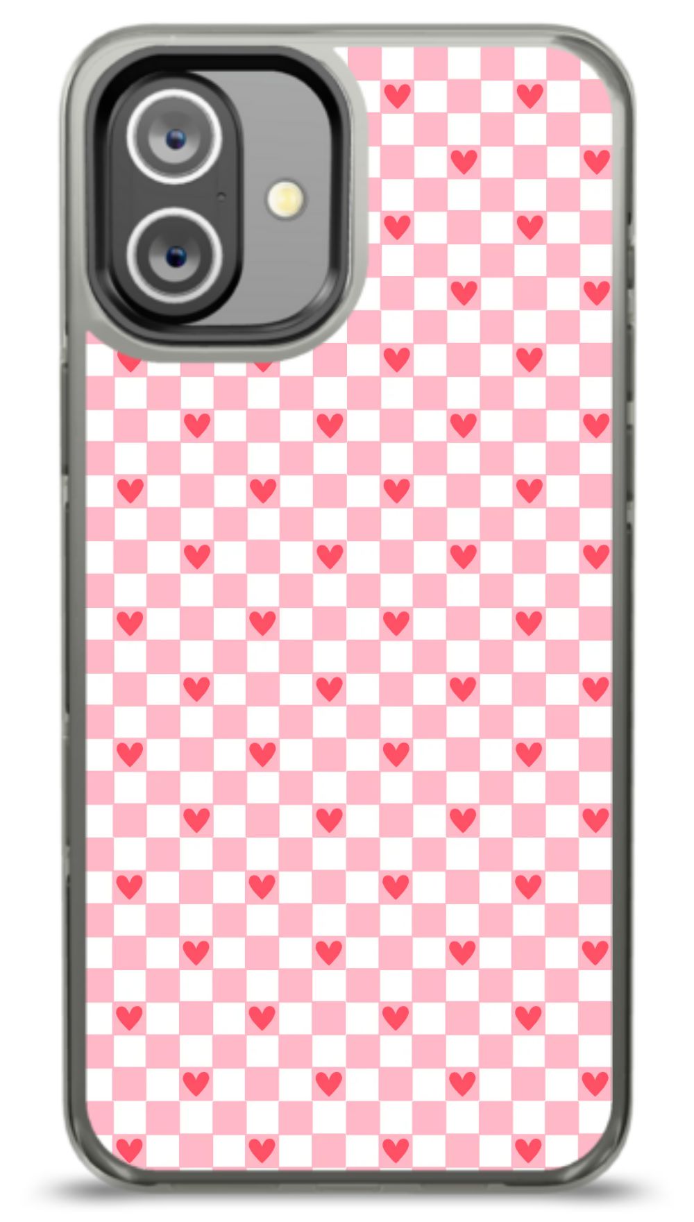 Heart Checkered Case