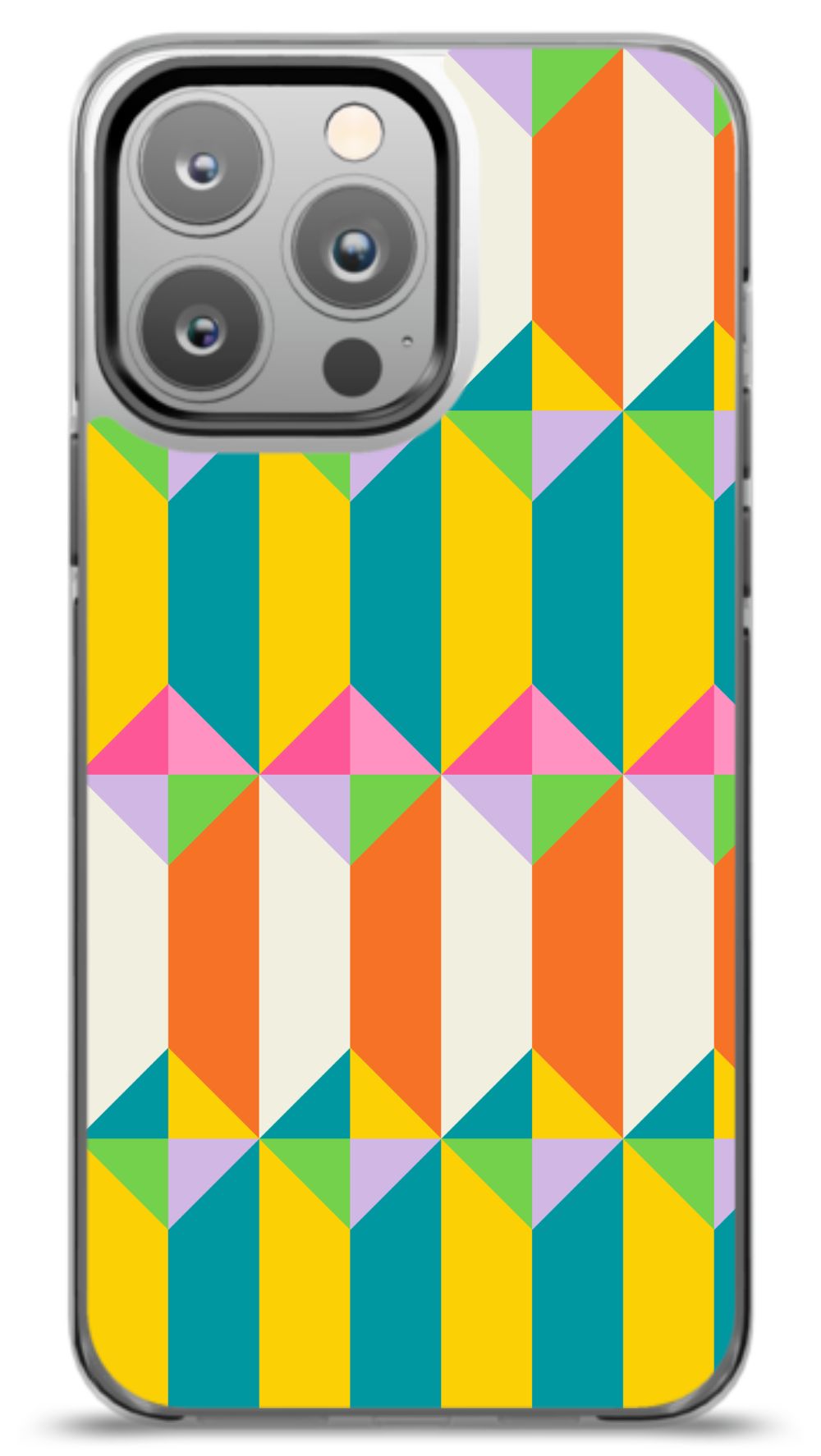 Colorful Geometric Pattern Phone Case