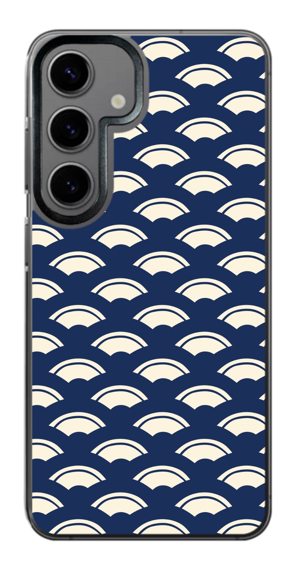 Navy Waves Phone Case