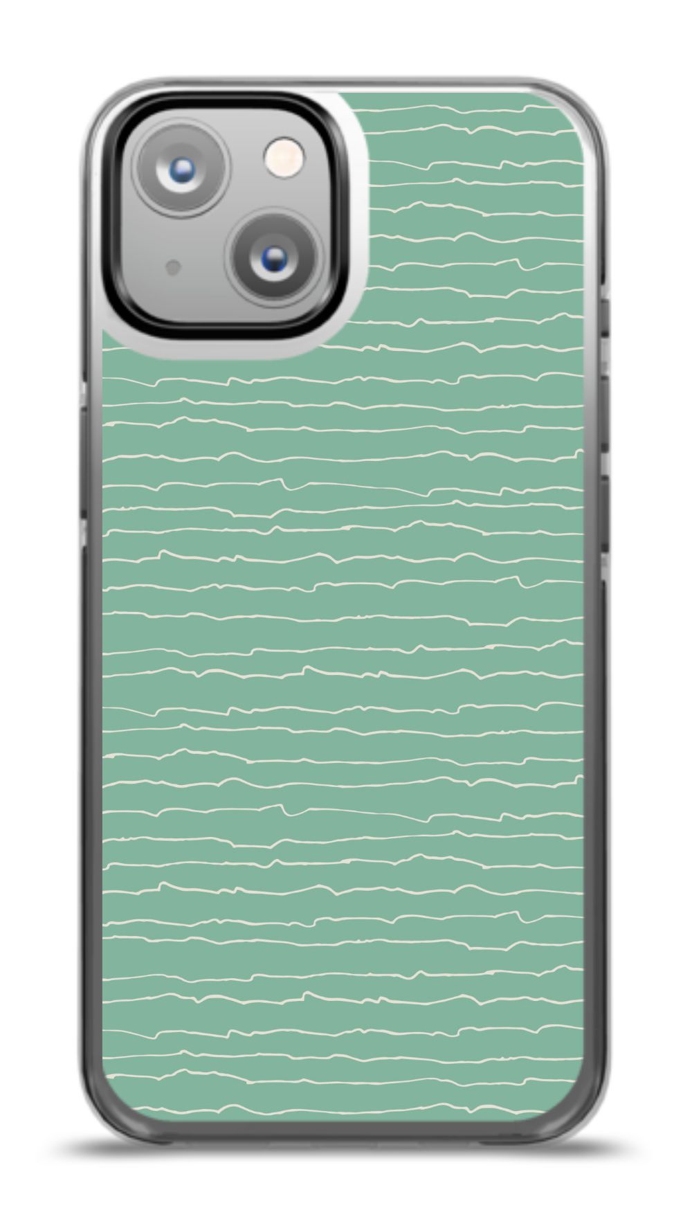 Mint Waves Phone Case