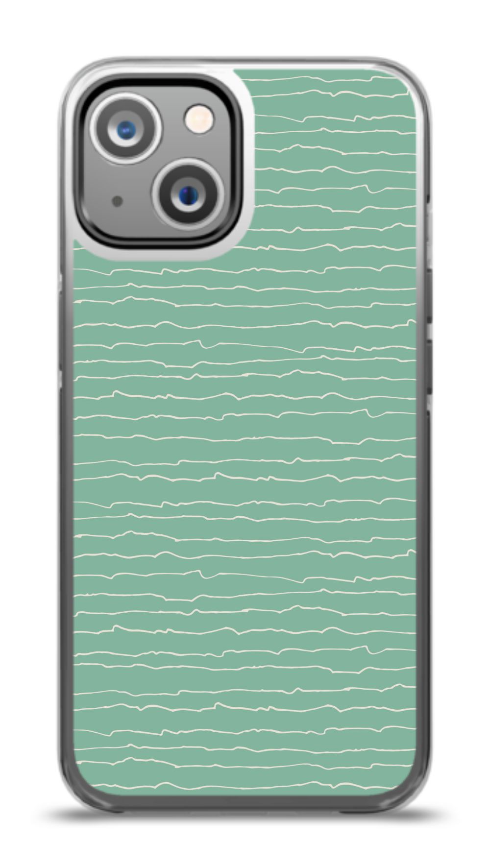 Mint Waves Phone Case