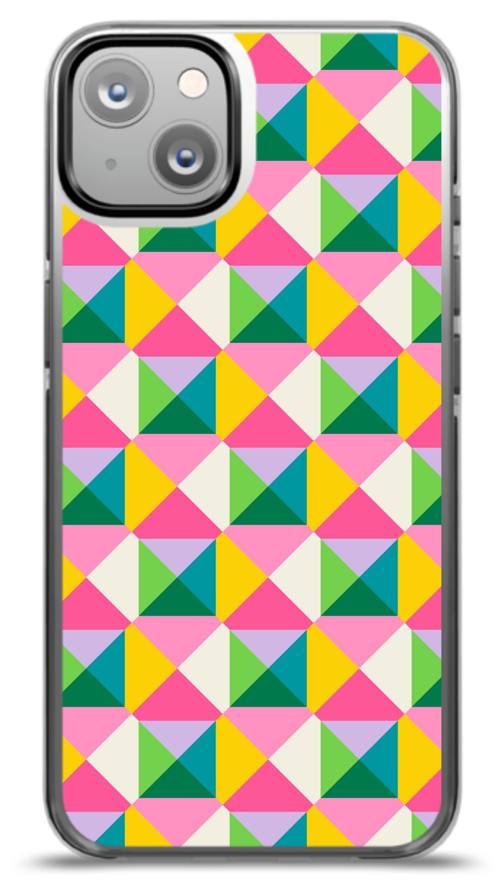 Colorful Geometric Prism Phone Case