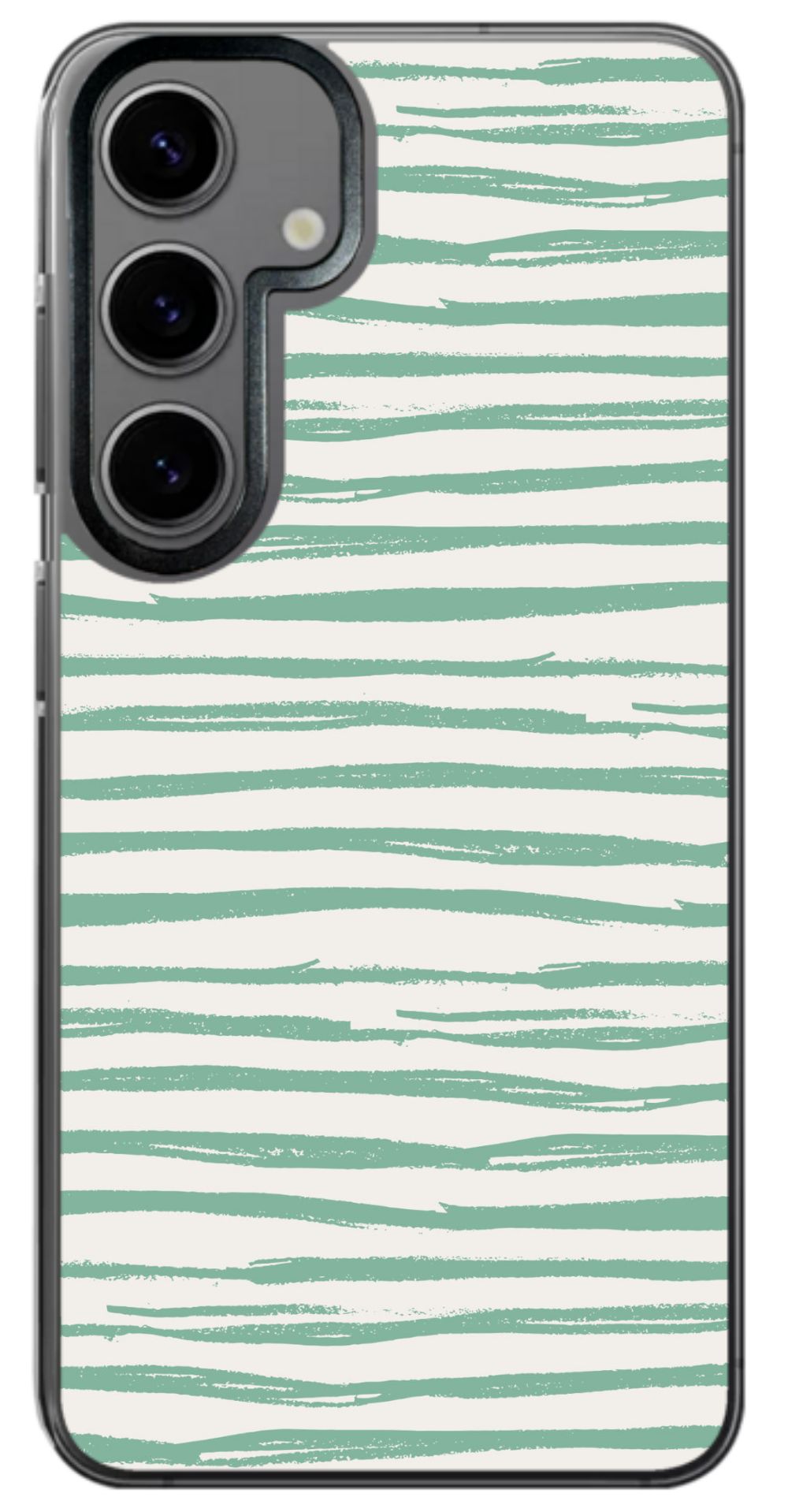 Mint Stripe Serenity Phone Case