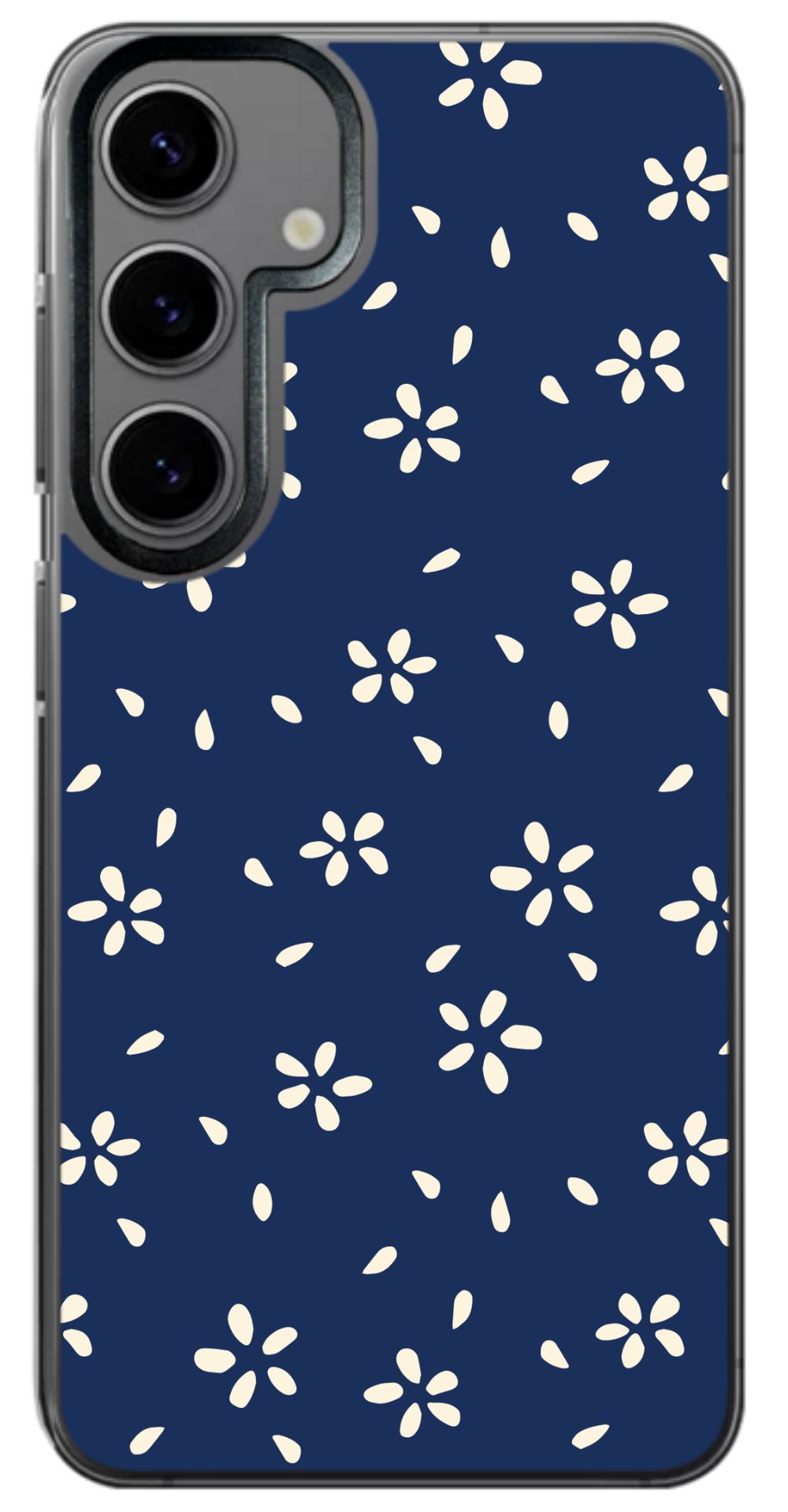 Blue Petal Bloom Phone Case