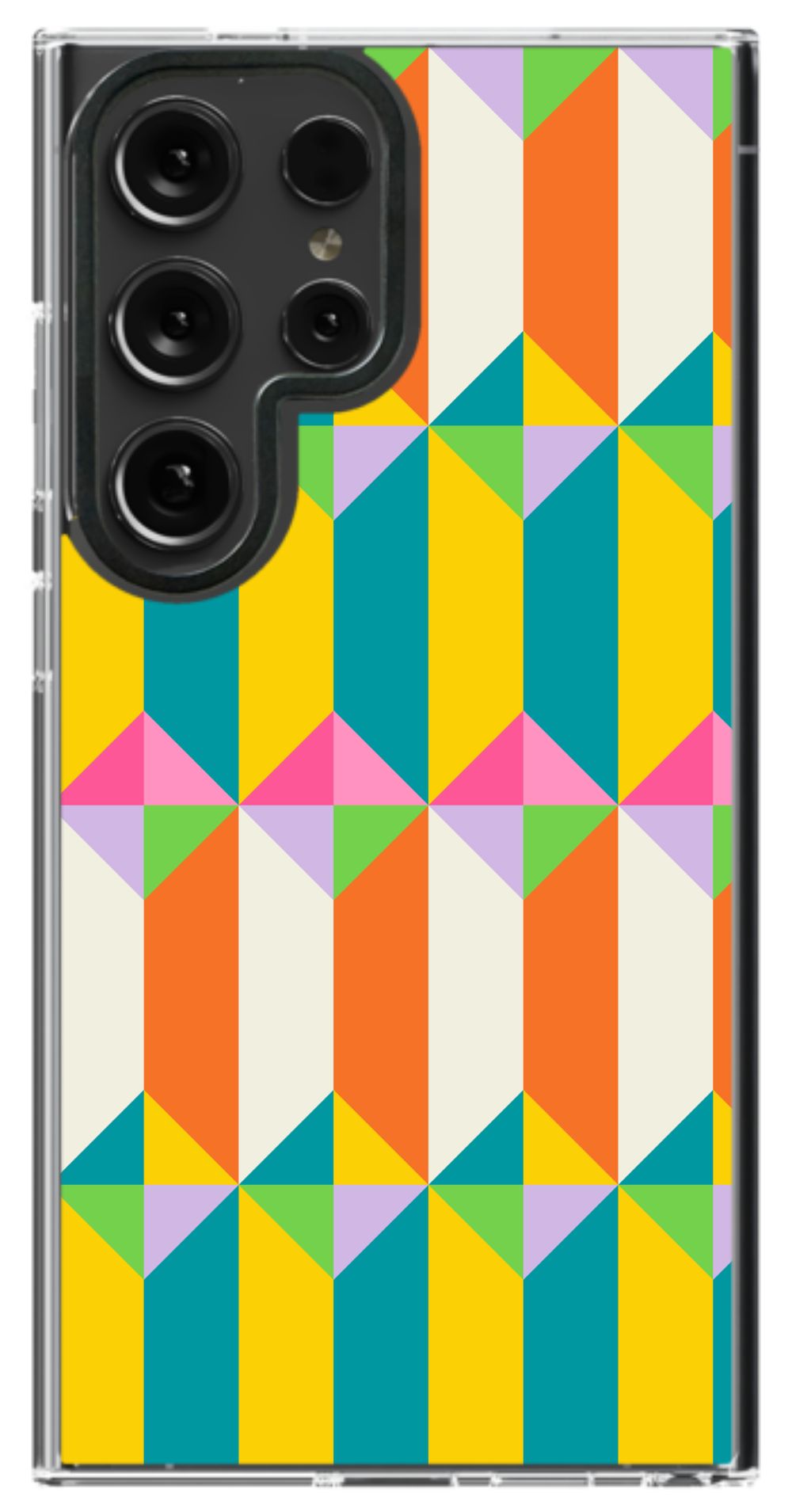 Colorful Geometric Pattern Phone Case