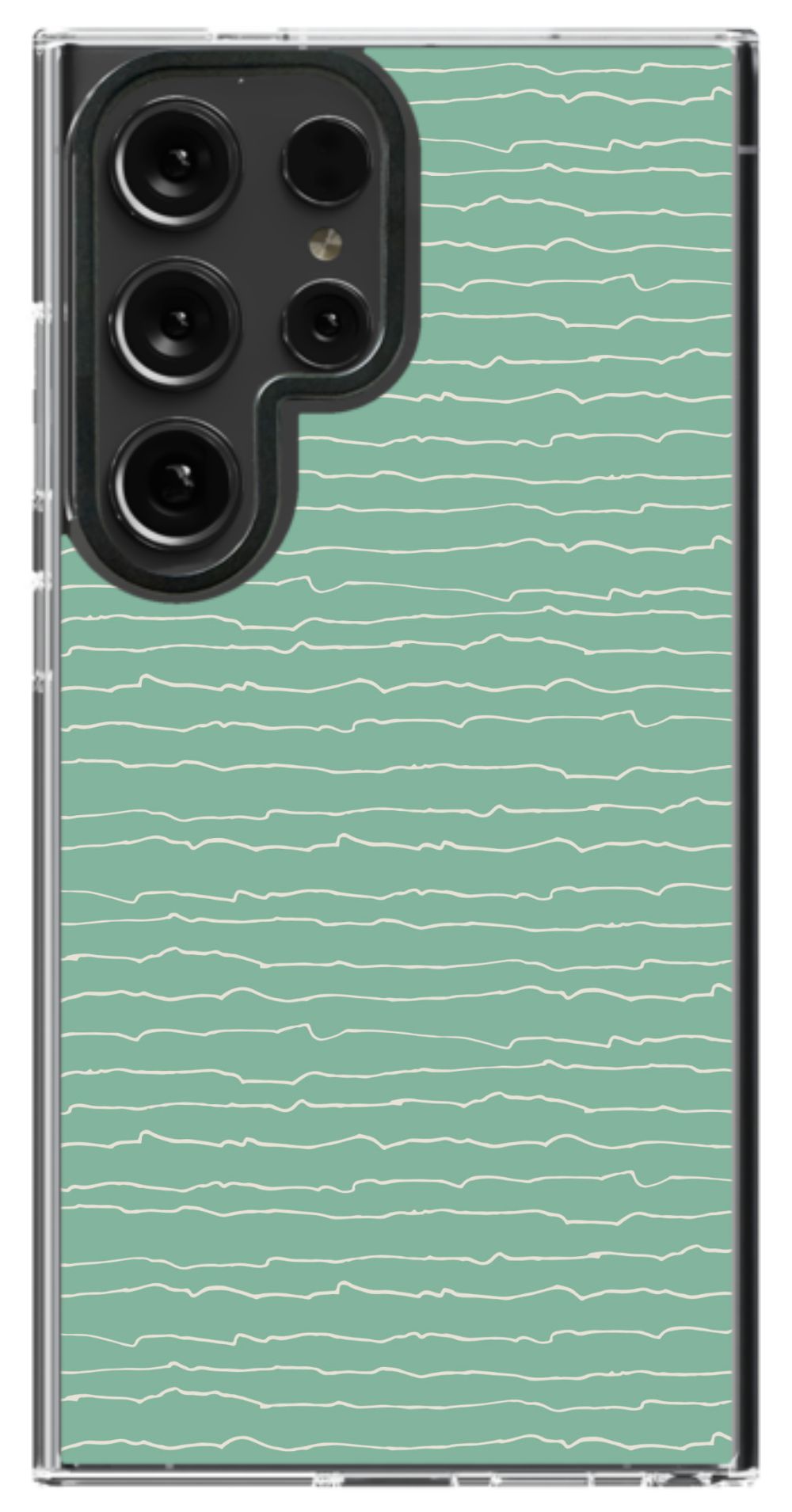 Mint Waves Phone Case