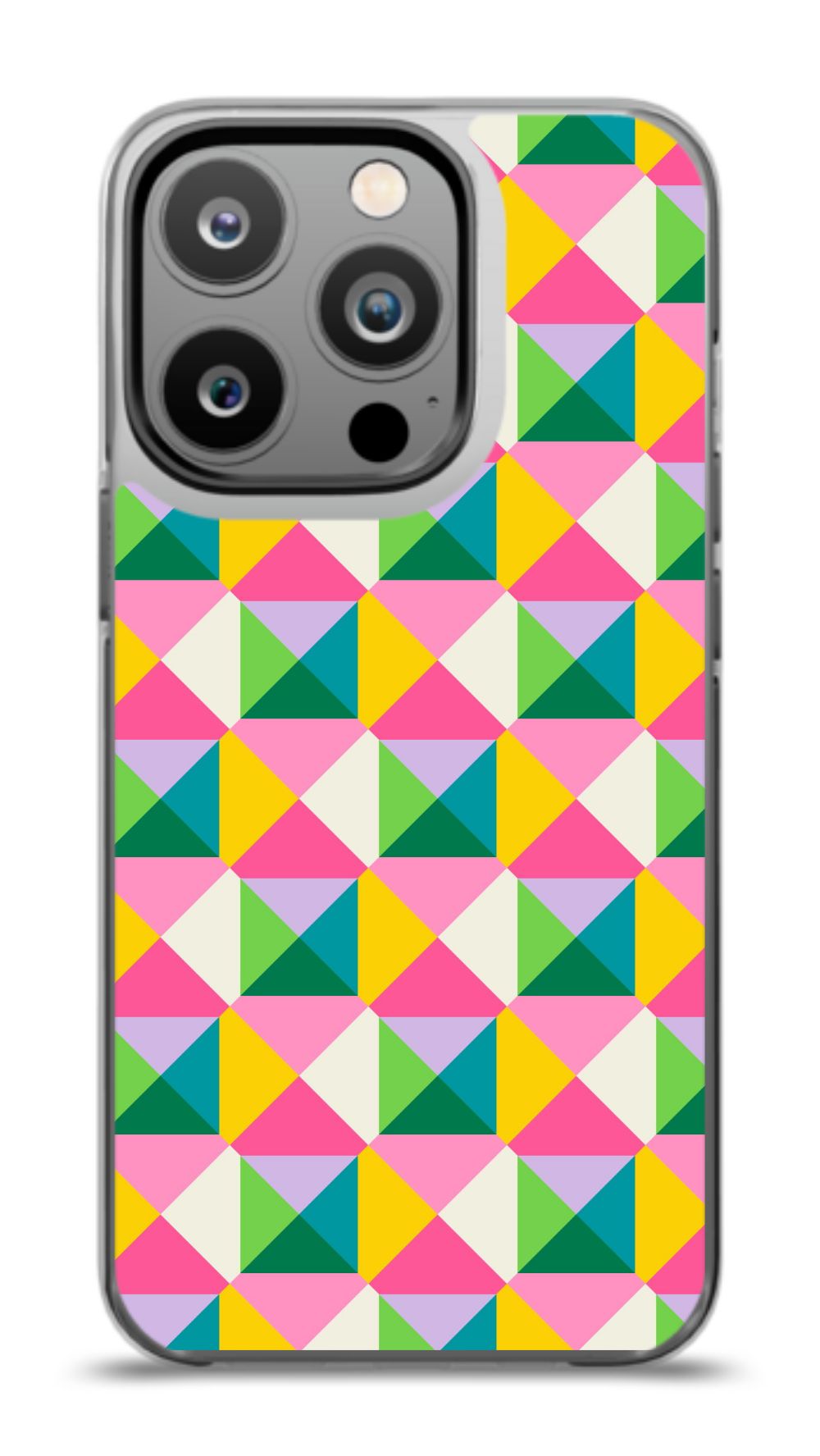 Colorful Geometric Prism Phone Case