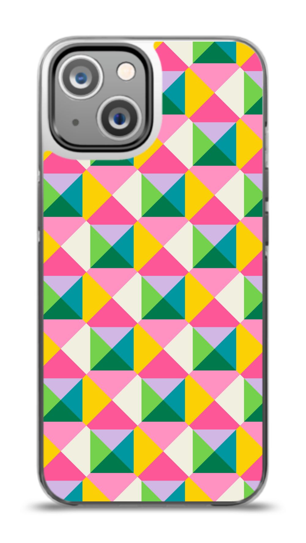 Colorful Geometric Prism Phone Case