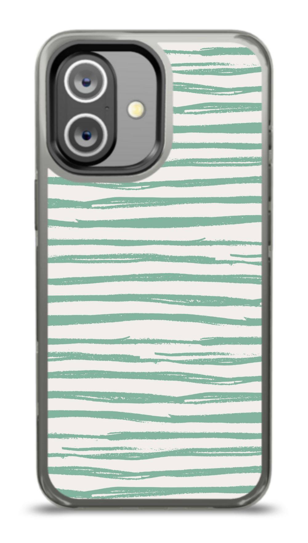 Mint Stripe Serenity Phone Case