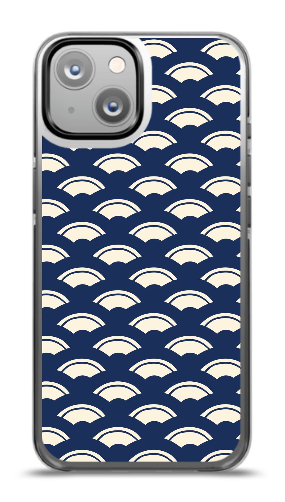 Navy Waves Phone Case