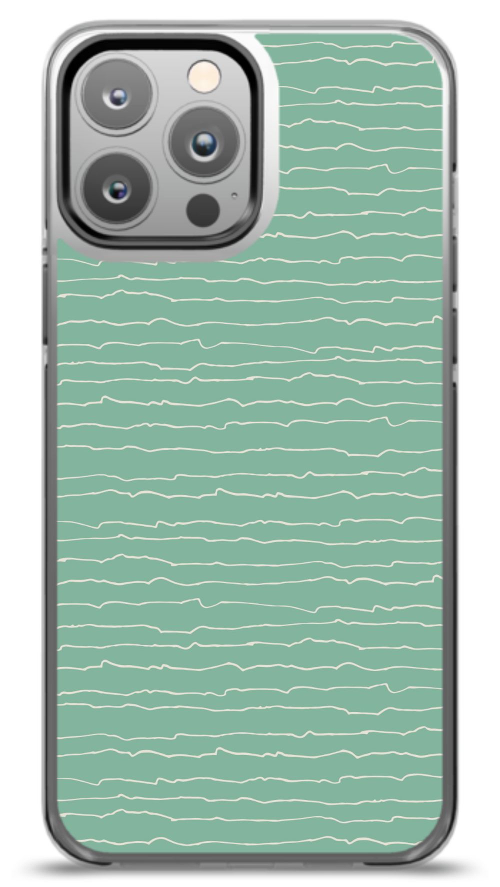 Mint Waves Phone Case