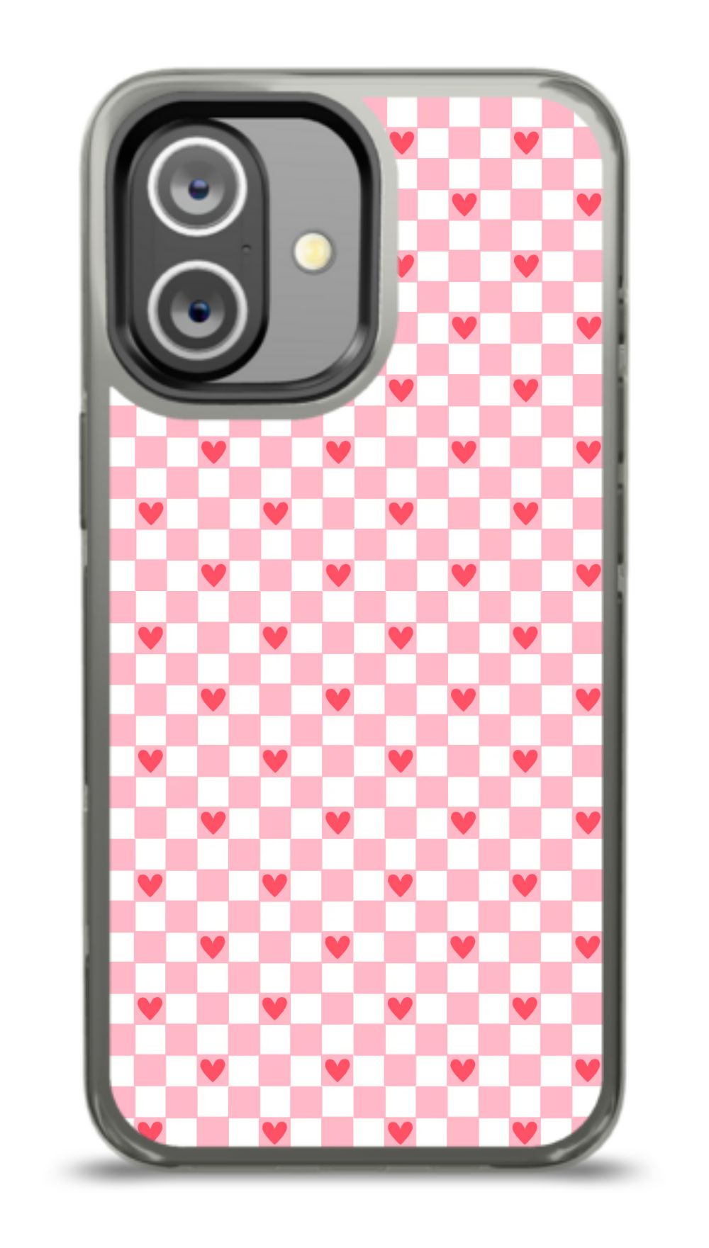 Heart Checkered Case