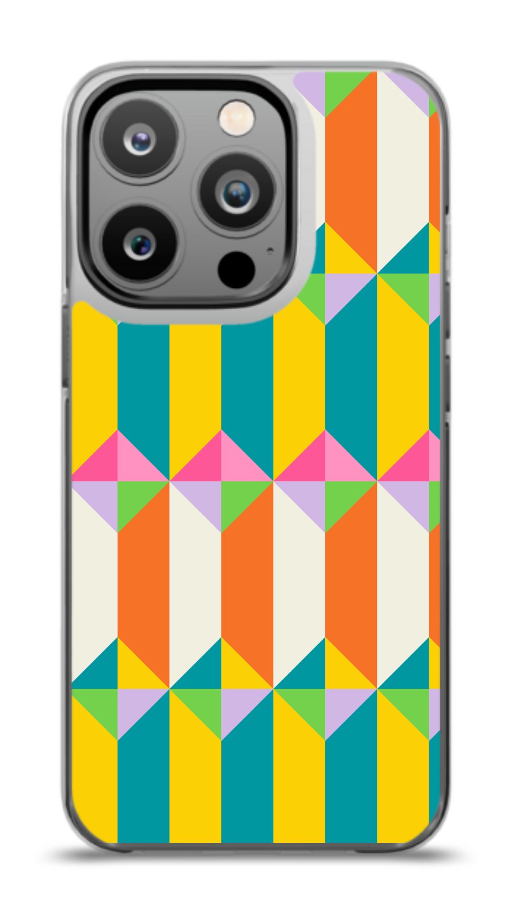 Colorful Geometric Pattern Phone Case