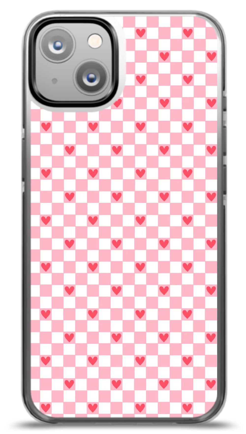 Heart Checkered Case