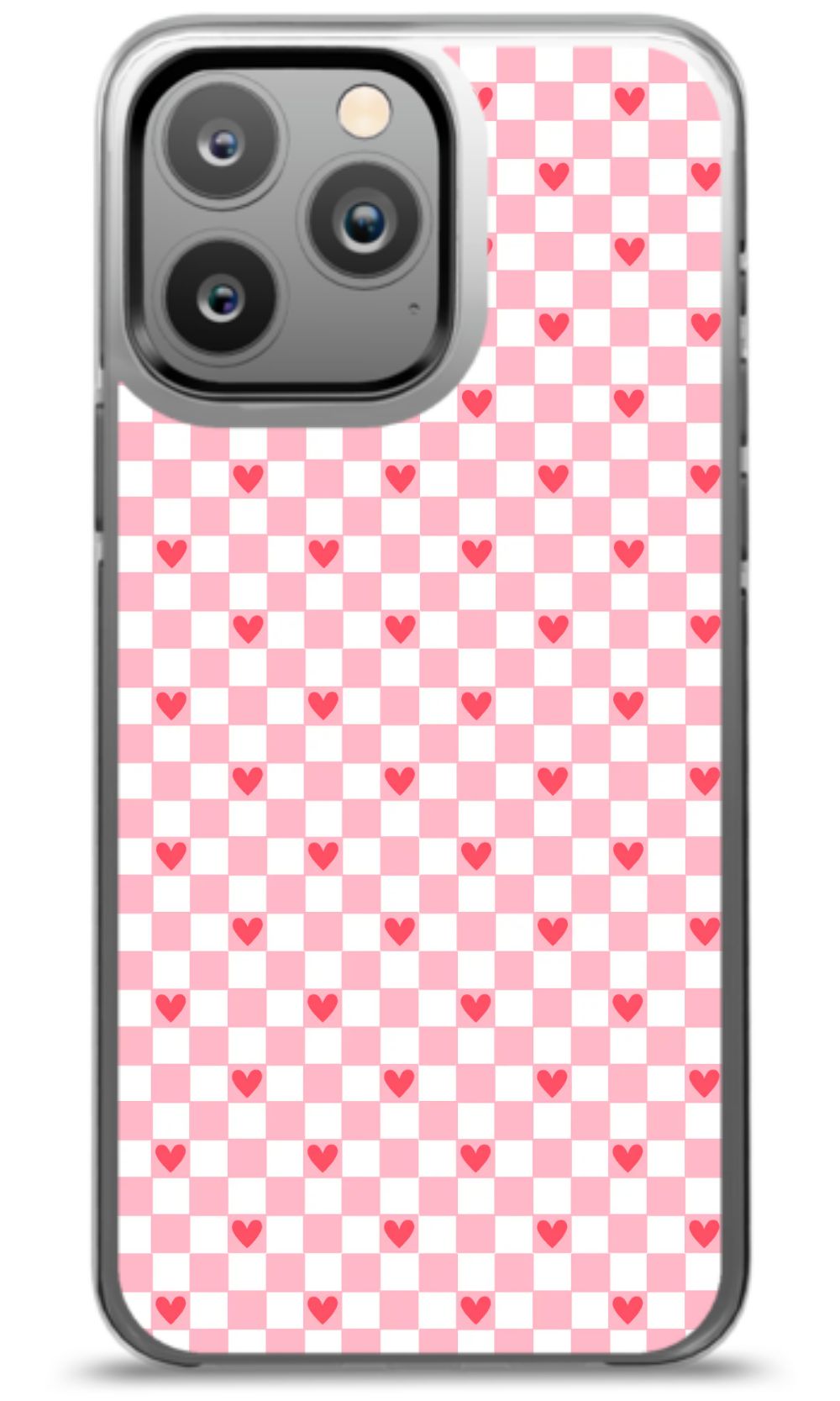 Heart Checkered Case