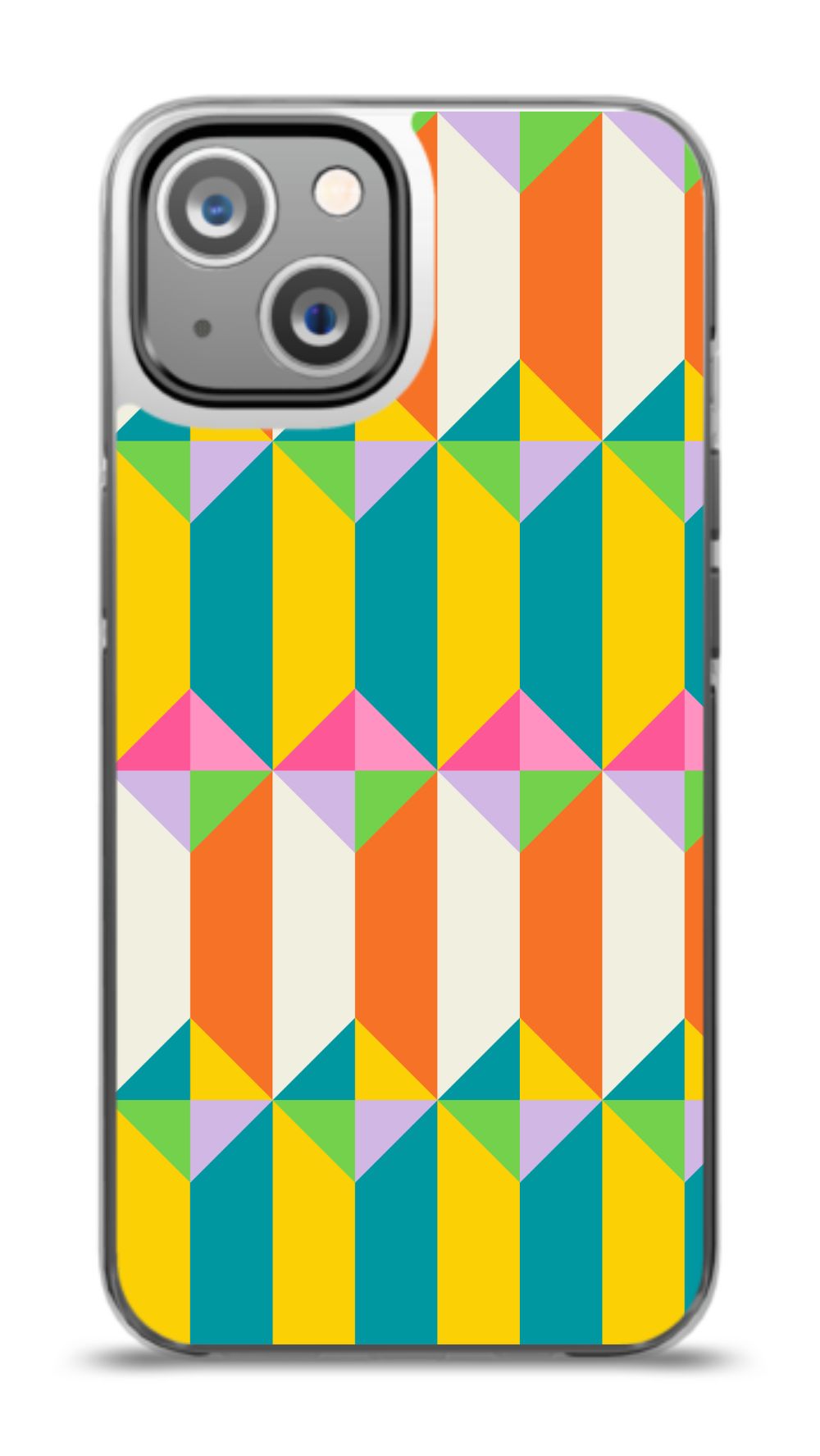 Colorful Geometric Pattern Phone Case