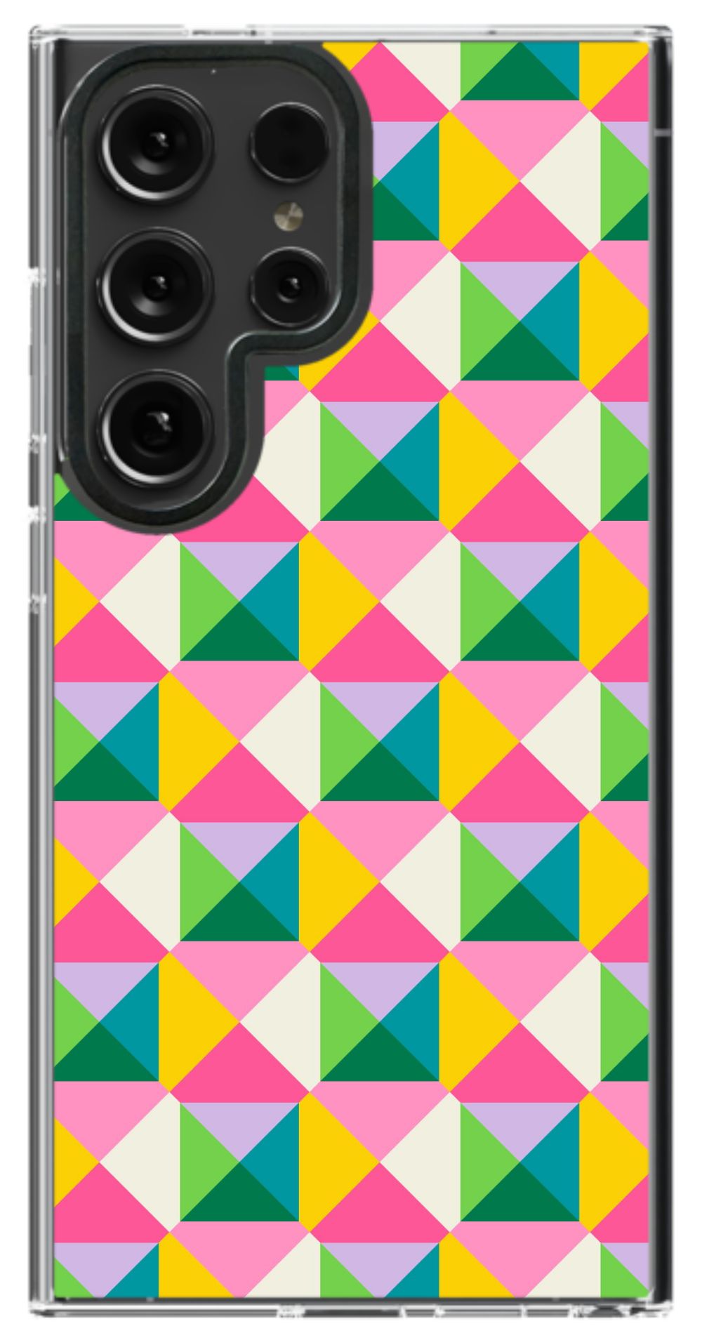 Colorful Geometric Prism Phone Case