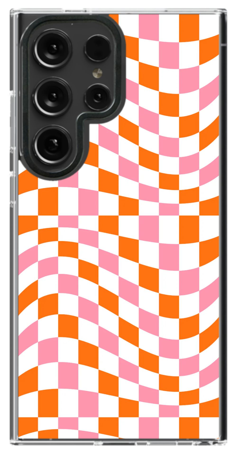 Retro Wave Checkers Case