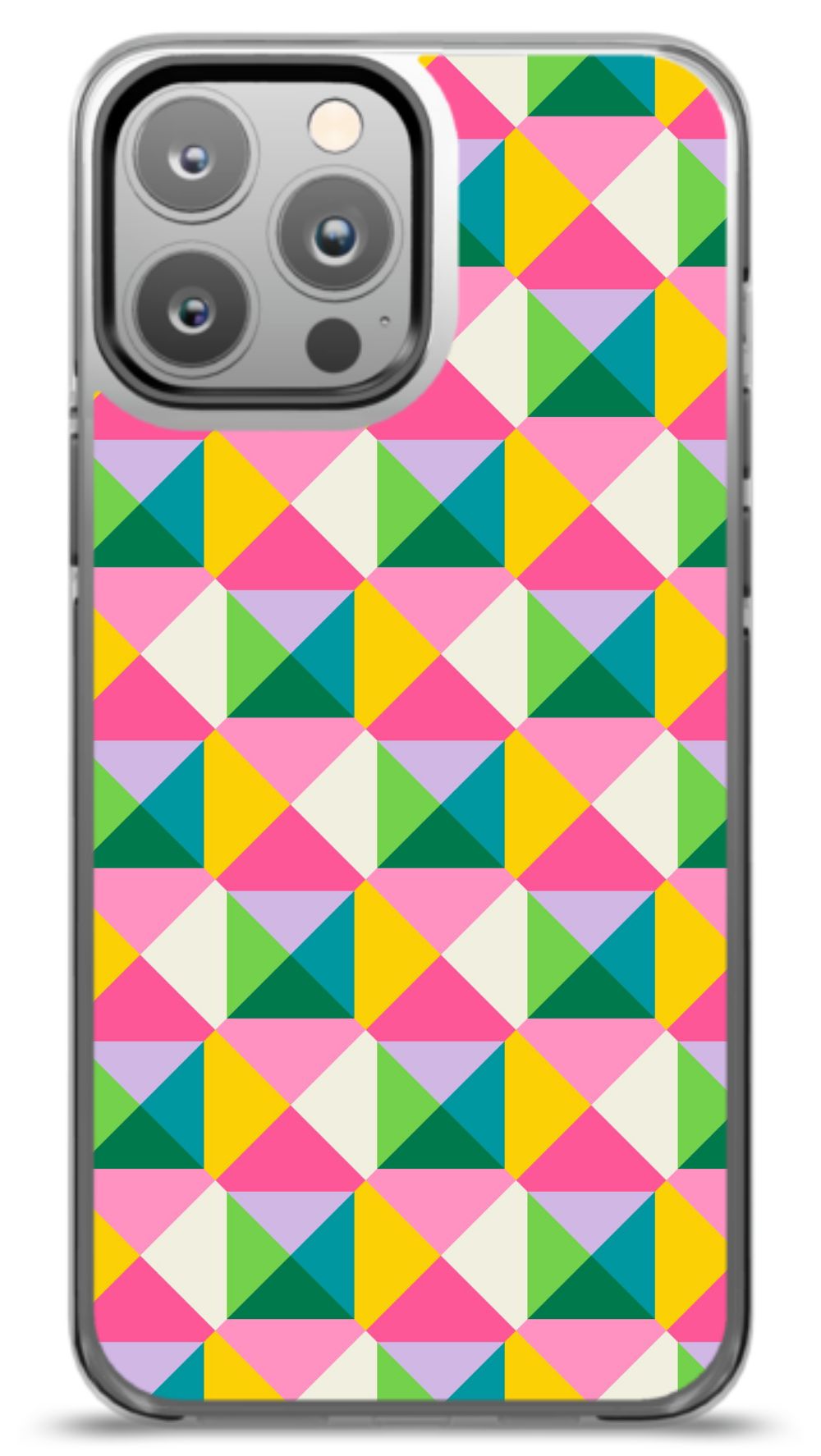 Colorful Geometric Prism Phone Case