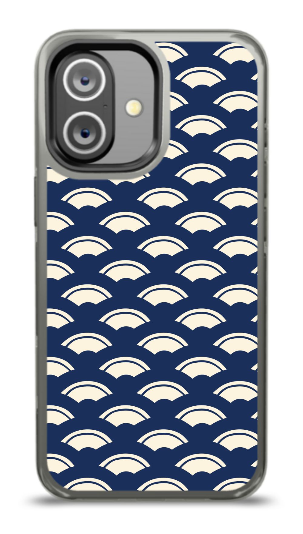 Navy Waves Phone Case