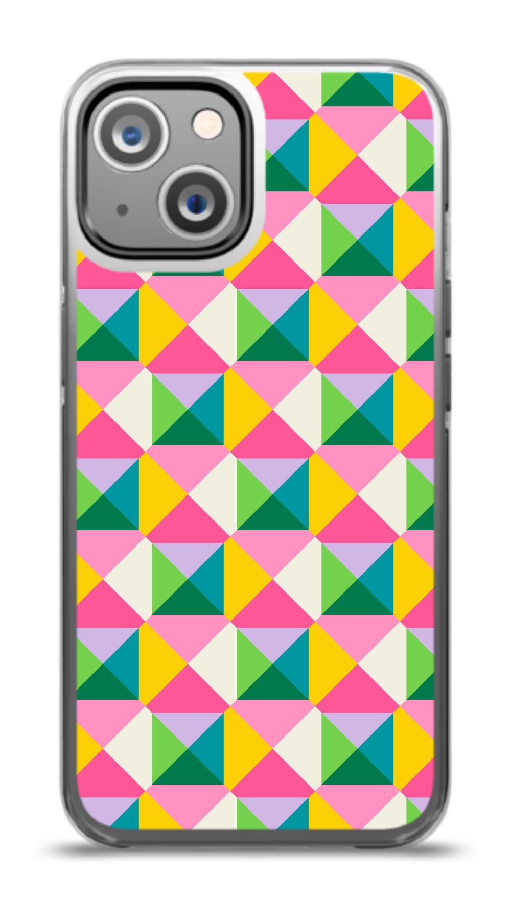 Colorful Geometric Prism Phone Case