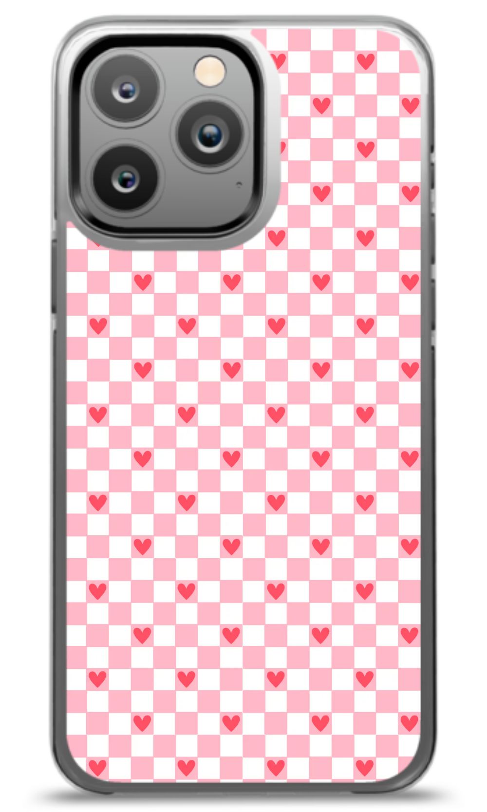 Heart Checkered Case