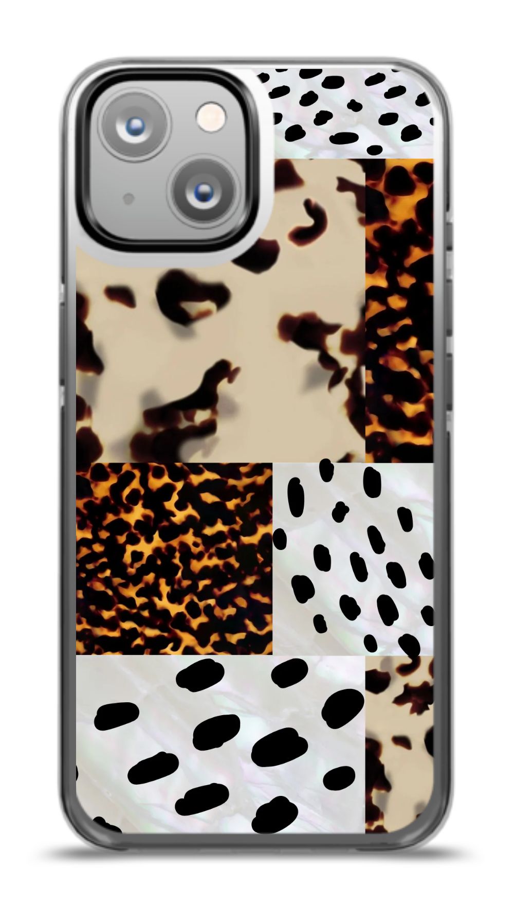 Abstract Animal Patchwork Case