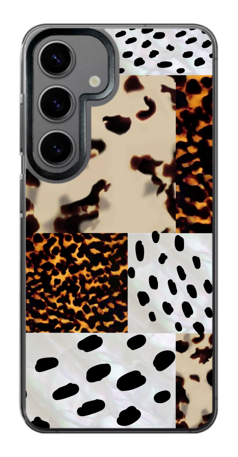 Abstract Animal Patchwork Case