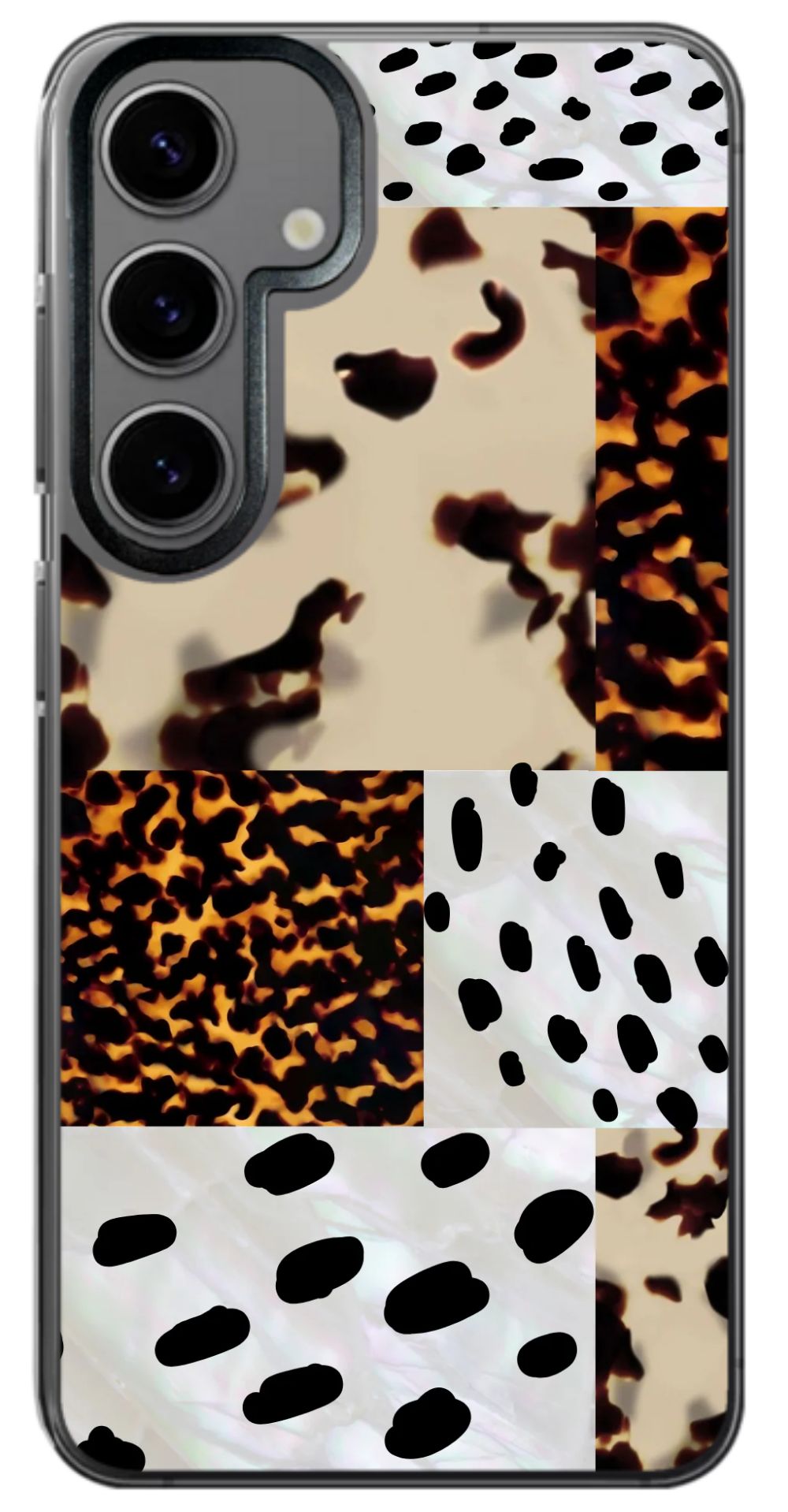 Abstract Animal Patchwork Case