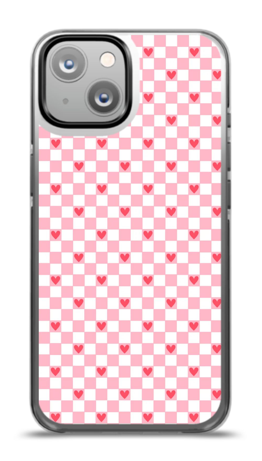 Heart Checkered Case