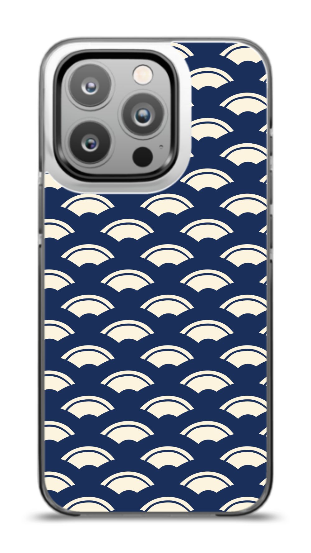 Navy Waves Phone Case