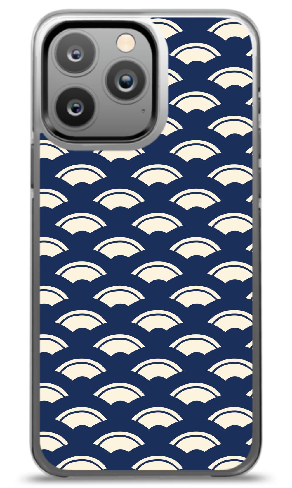 Navy Waves Phone Case