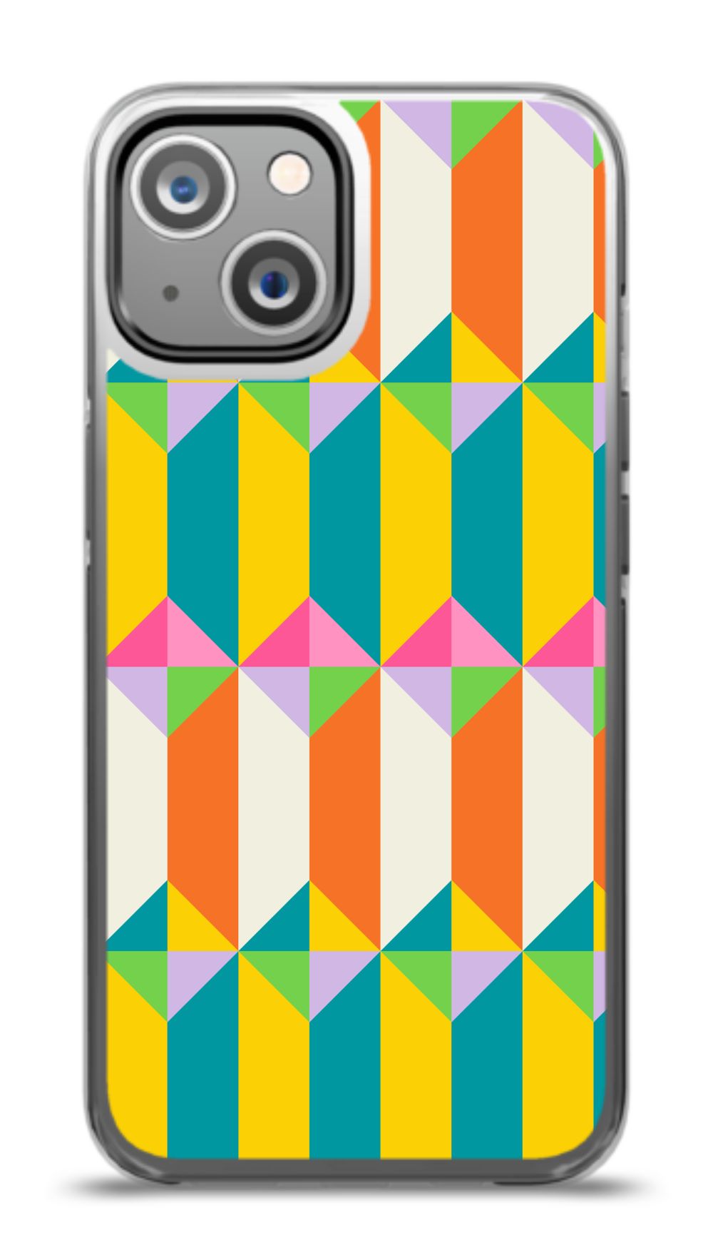 Colorful Geometric Pattern Phone Case