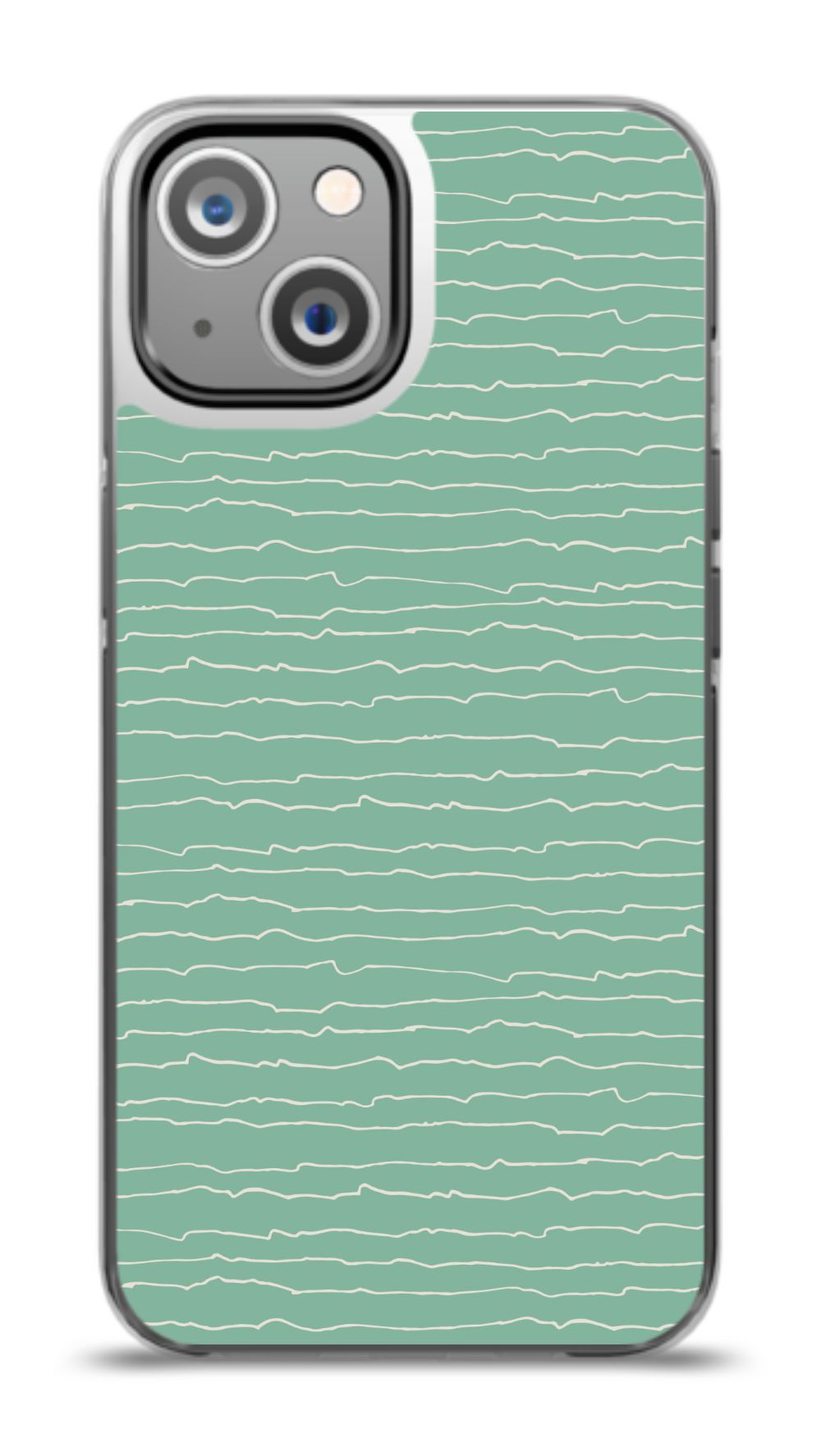 Mint Waves Phone Case