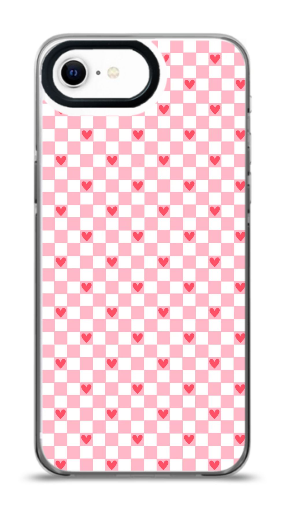 Heart Checkered Case