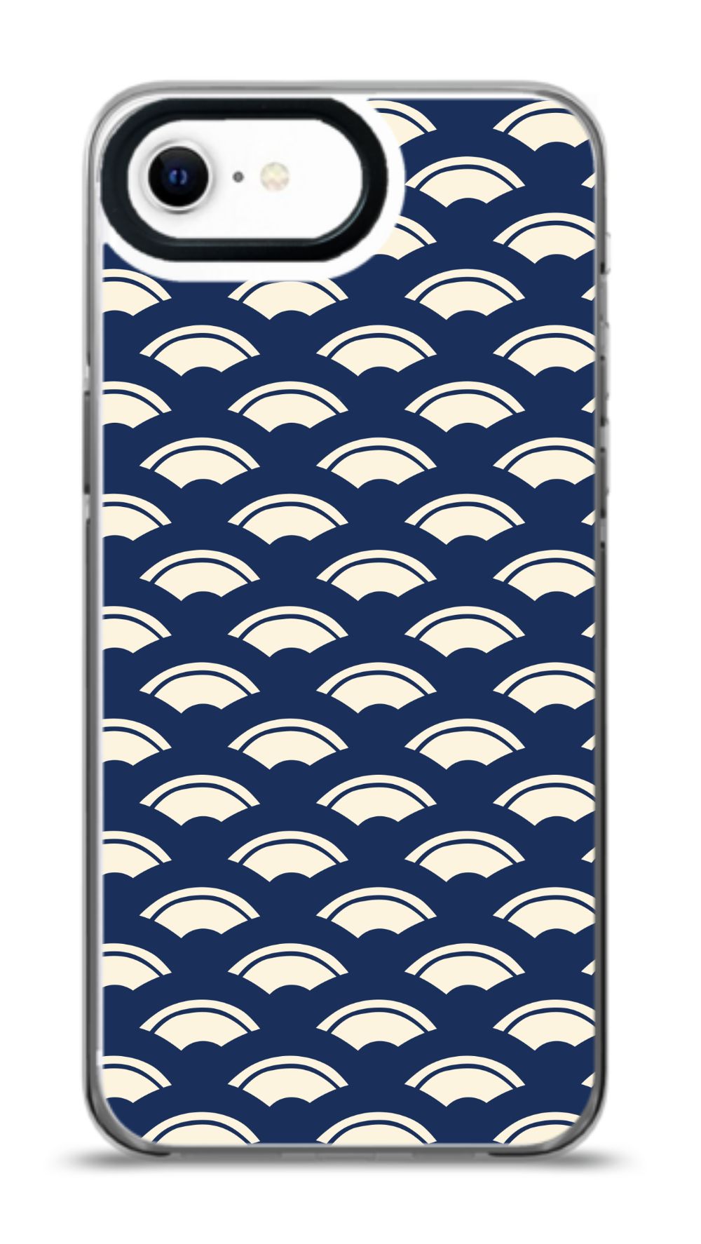 Navy Waves Phone Case